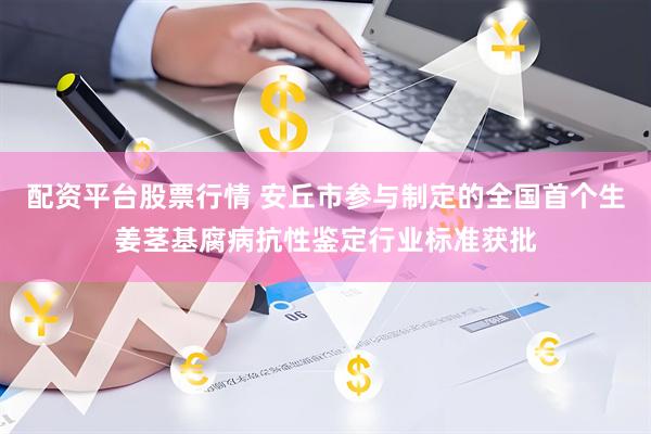配资平台股票行情 安丘市参与制定的全国首个生姜茎基腐病抗性鉴定行业标准获批